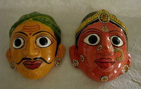 RURAL COUPLE : CHERIAL MASKS