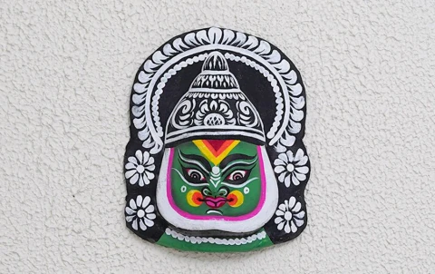 Kathakali Chhau Mask Small