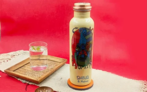 Shiva & Mahua | Copper Bottle | 750 ml