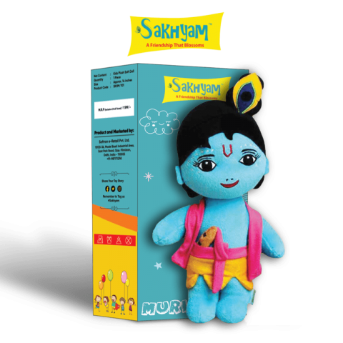 Murlidhar Krishna Soft Dolls (Toys)