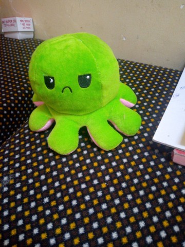 Green Octopus toy 15"cm