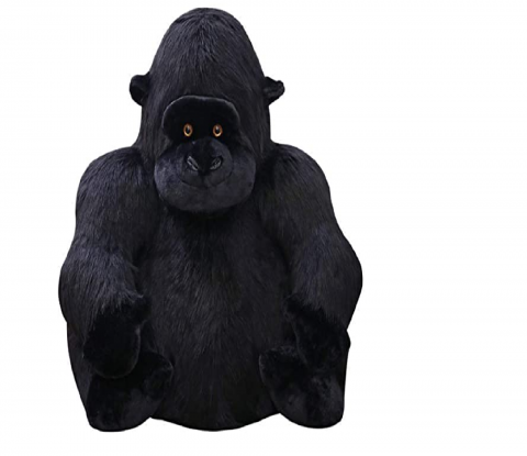 Black monkey teddy soft toys