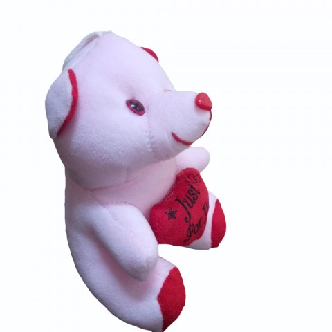 7 inch heart teddy