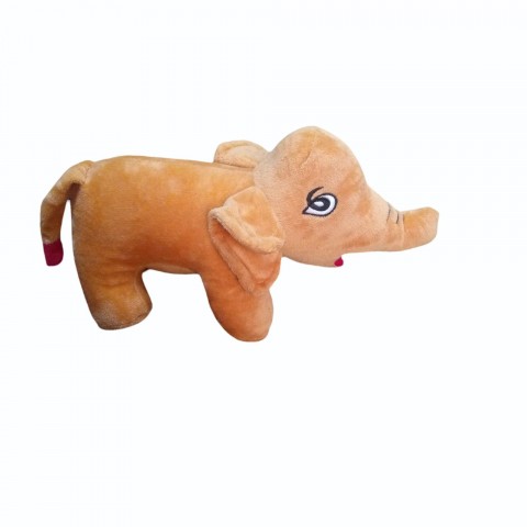 Brown plush elephant 32cm