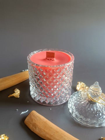 luminescence candle - Bakhoor rose