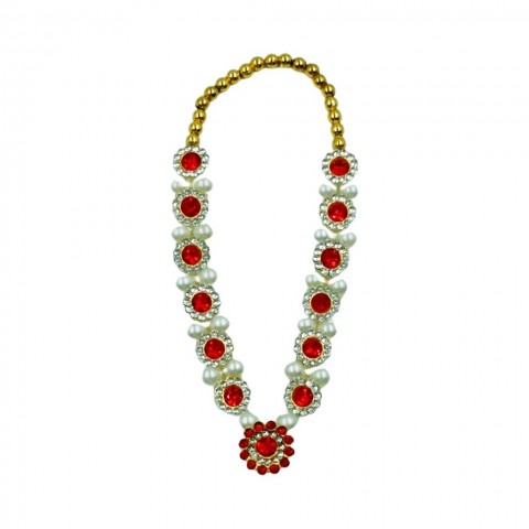 Garland for Idol height between 5 to 8 inches and Gopal Ji size- 4 to 10. Colour: Blue. Size: 5 Inch