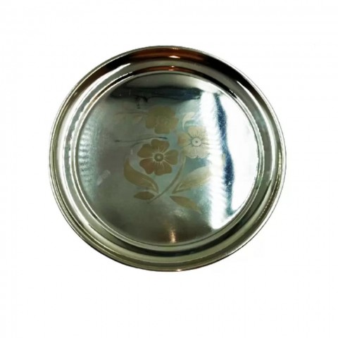 Pure Steel Pack of 1 Plate.(Full Size