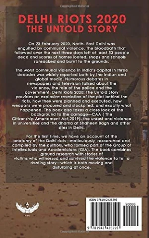 Delhi Riots 2020: The Untold Story cover