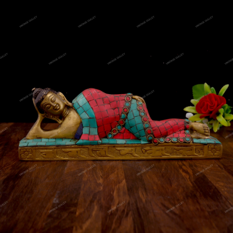Lord Gautam Buddha - Reclining Buddha Pose