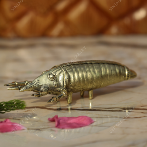 Brass Dhokra Prawn