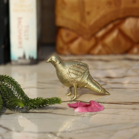 Brass Dhokra Bird
