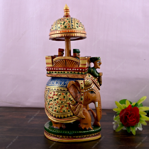 Wooden Handpainted Ambabari