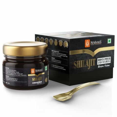 Himalayan Shilajit Resin - 20g (Krishna's Herbal & Ayurveda)