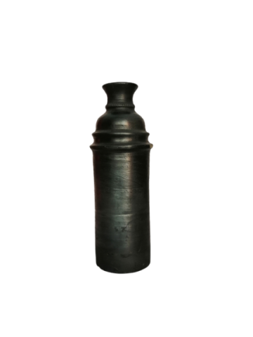 Black Clay Water Bottle - 1 liter