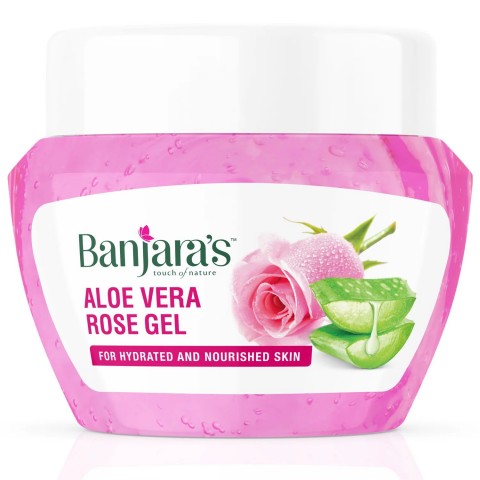Banjara's Aloe Vera Rose Gel - 100g