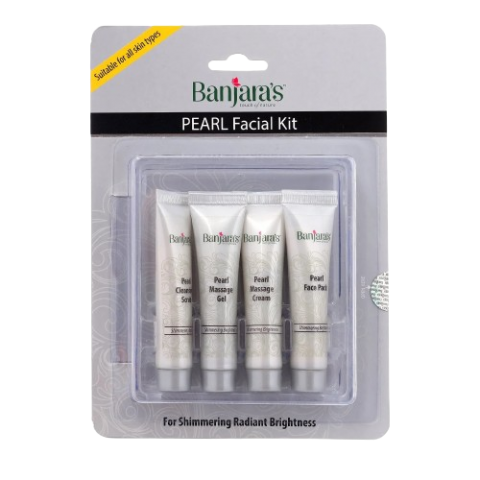 Banjara's Pearl Facial Kit - 15g*4