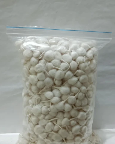 D Viswa Phool Vati/Batti/Deepam Vattulu/Diya Jyot Rui Batti Cotton Wicks - Big 2000 PC Pure Cotton