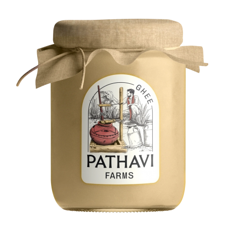 Pathavi Farms Authentic Cow Ghee (Brown Ghee)