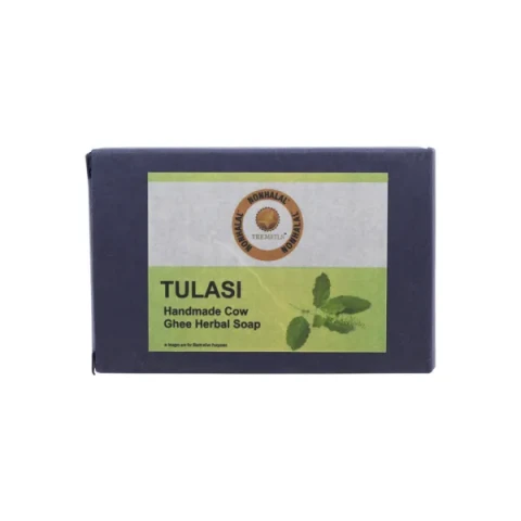Nonhalal Tulasi Cow Ghee Handmade Soap pack of 5