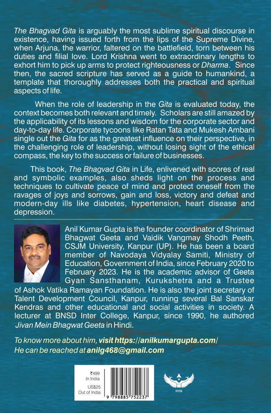 The Bhagvad Gita in Life cover
